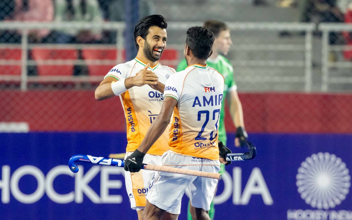 FIH Pro League: India defeat Ireland 4-0 to remain unbeaten in Rourkela leg, move up to 3rd spot in