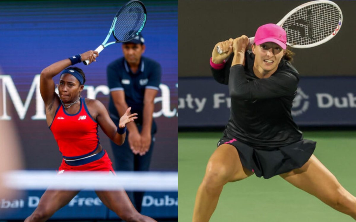 Gauff beats Pliskova to reach Dubai quarterfinals; Swiatek tops Svitolina