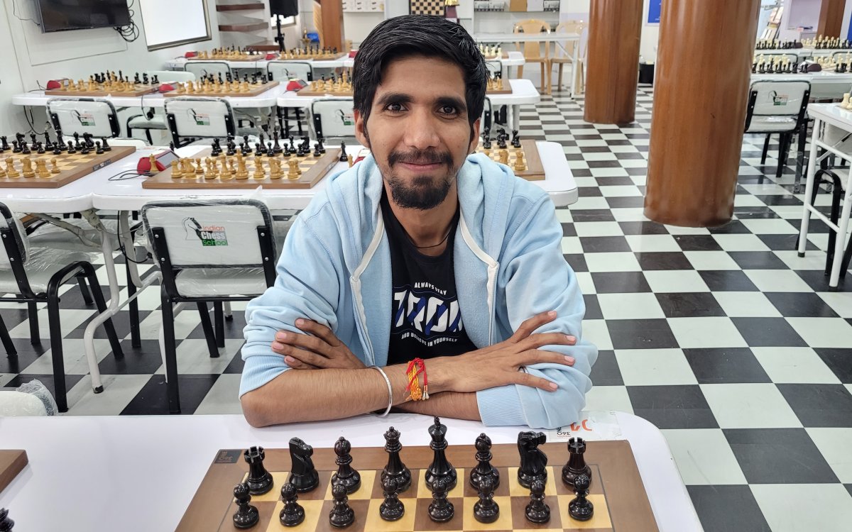 Grand Prix Chess Series: Sanjeev Mishra claims sole lead after sixth round