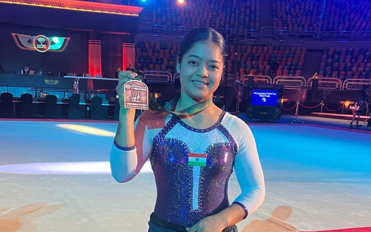 Happy With Performance, But Focusing On Upcoming Events , Says Gymnast Pranati Nayak After WC Bronze