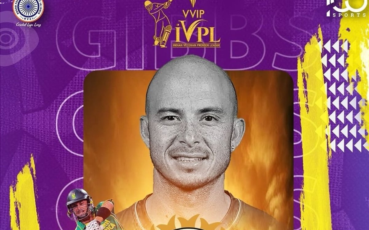 Herschelle Gibbs to lead Red Carpet Delhi in Indian Veteran Premier League