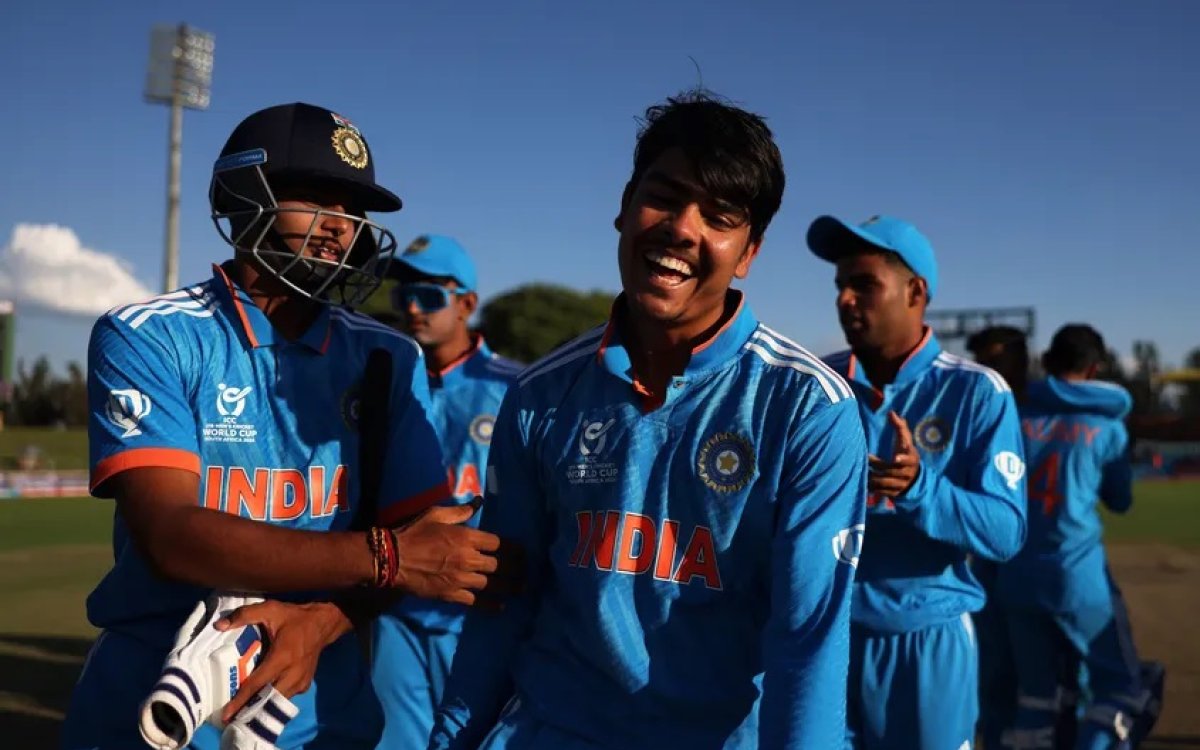 ICC U19 Men’s WC: India Storm Into Final After Thrilling Win Over Hosts South Africa