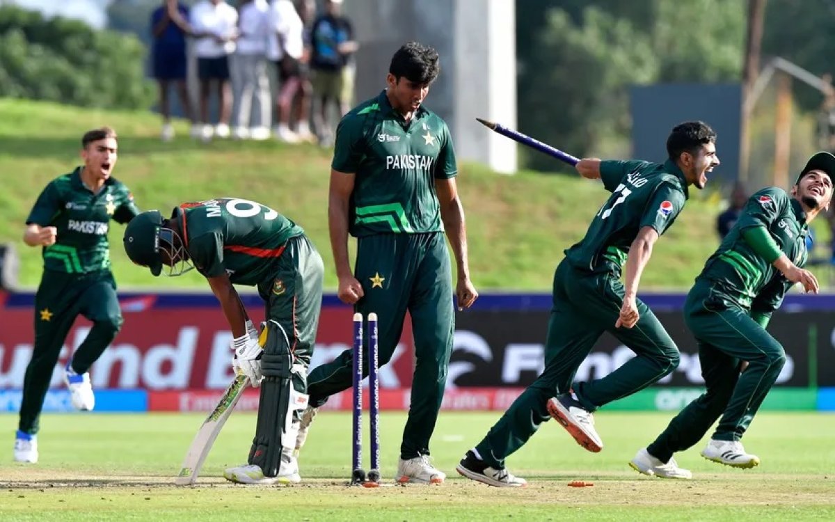 ICC U19 Men’s World Cup: Pak Edge Bangladesh In Thriller To Reach Semis