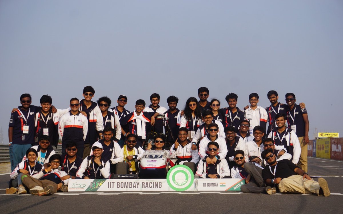 IIT-Bombay Racing Tops Overall At  Formula Bharat 2024