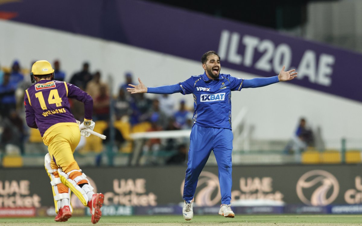 ILT20 Season 2: Table Topperss MI Emirates Outplay Sharjah Warriors By Eight Wickets