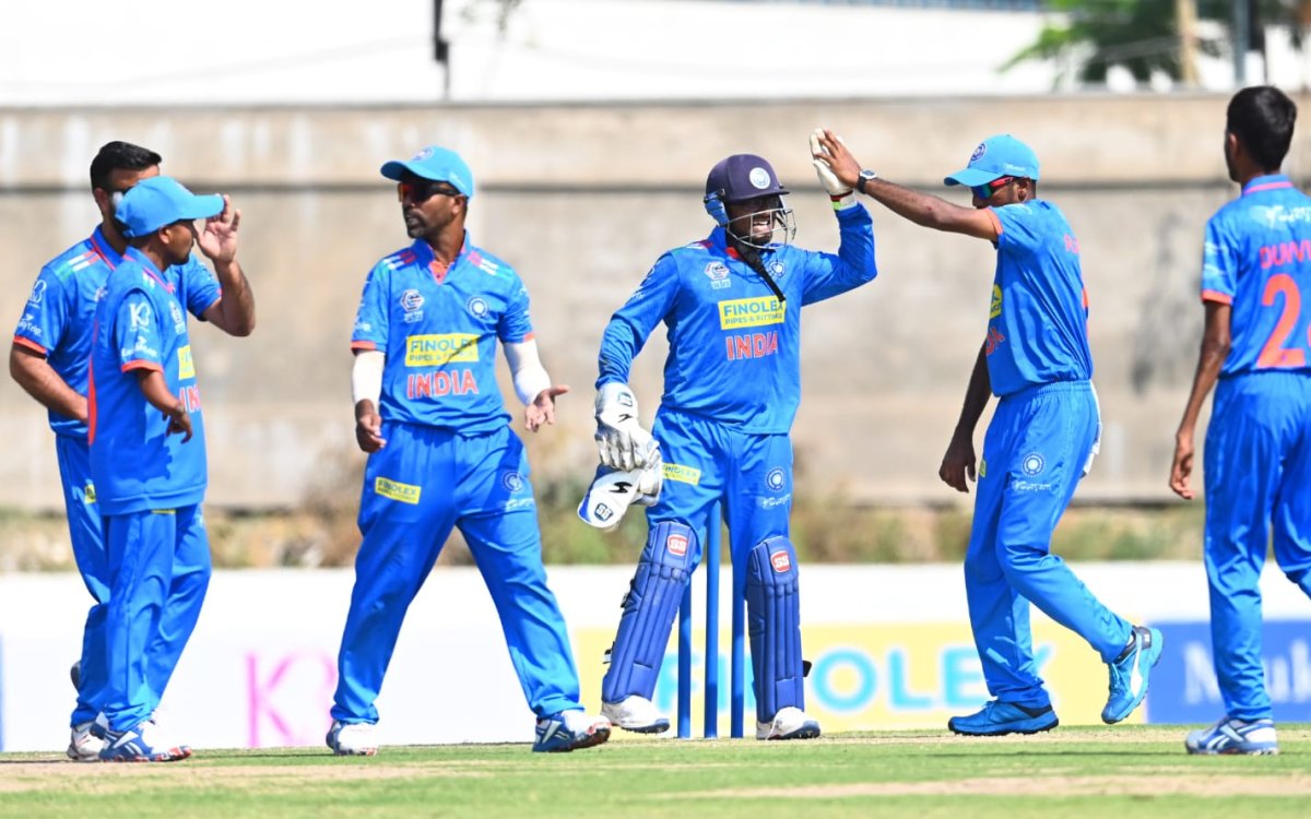 India Beat England To Win The Title In First-ever International Para Cricket Tournament