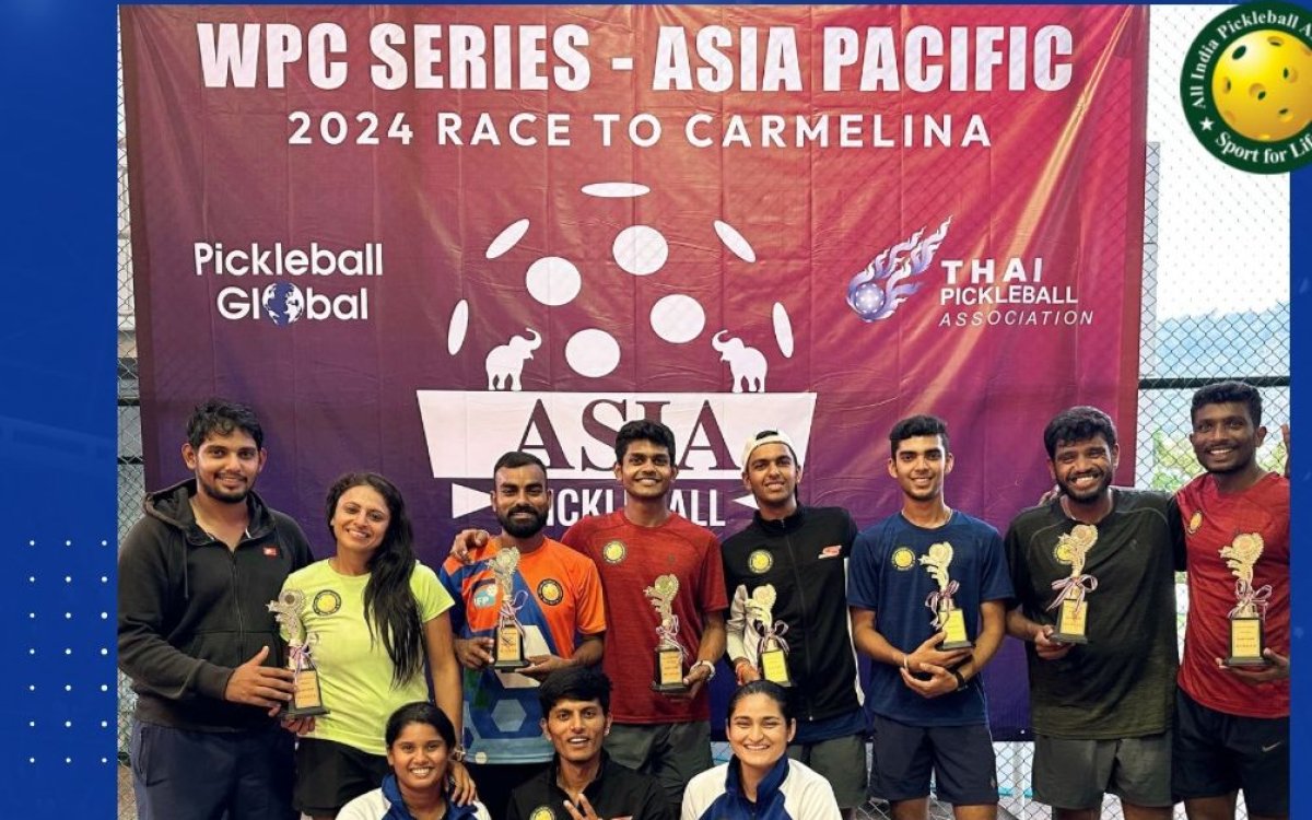 India win 6 medals at WPC series- 2024 Asia Pickleball Open