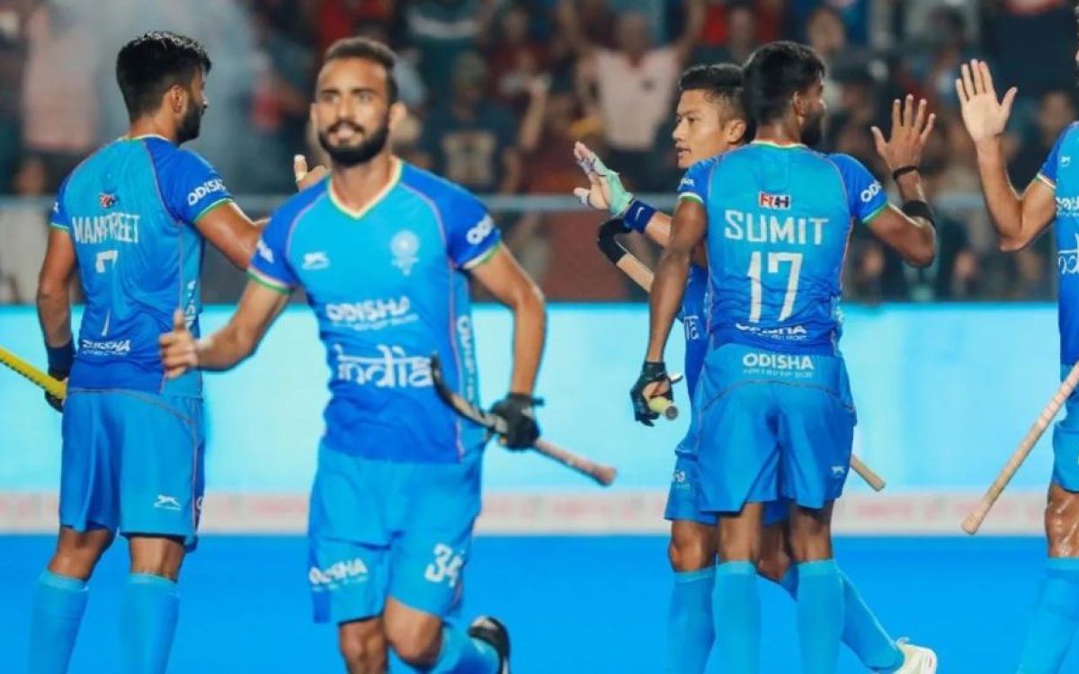 Indian men’s team arrives in Bhubaneswar for FIH Hockey Pro League 2023/24