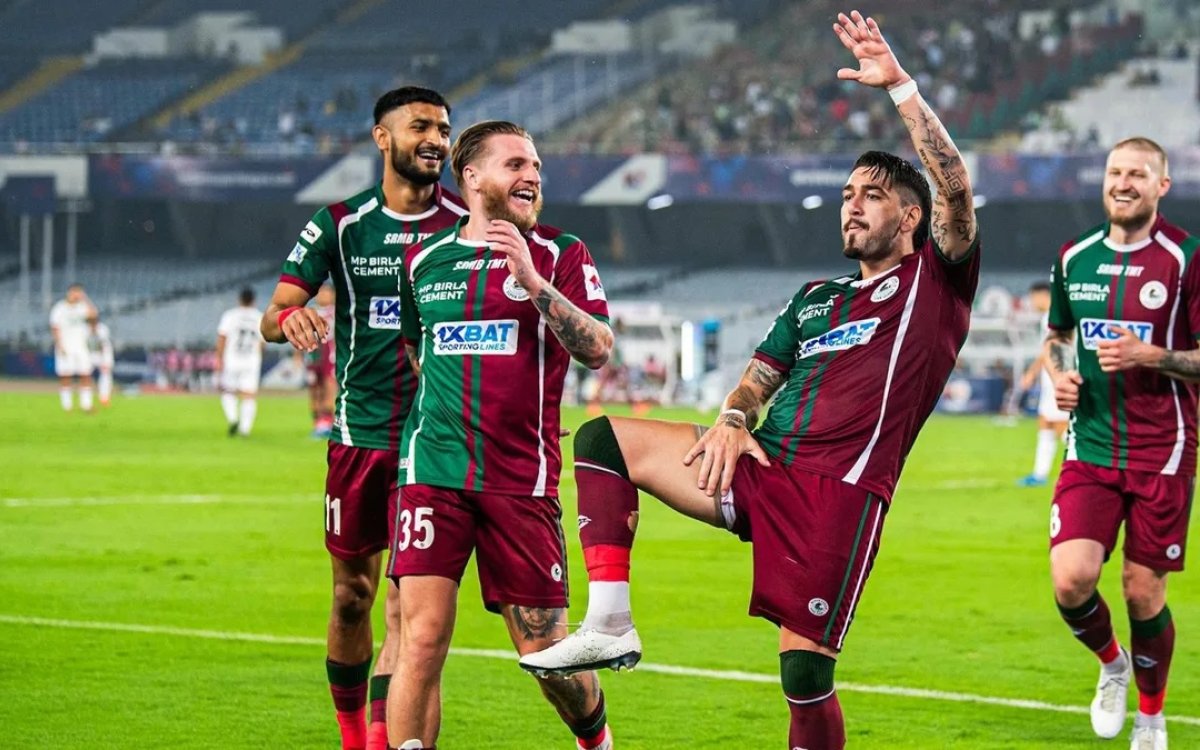 ISL 2023-24: Mohun Bagan move to second in table after a 4-2 win over NorthEast United