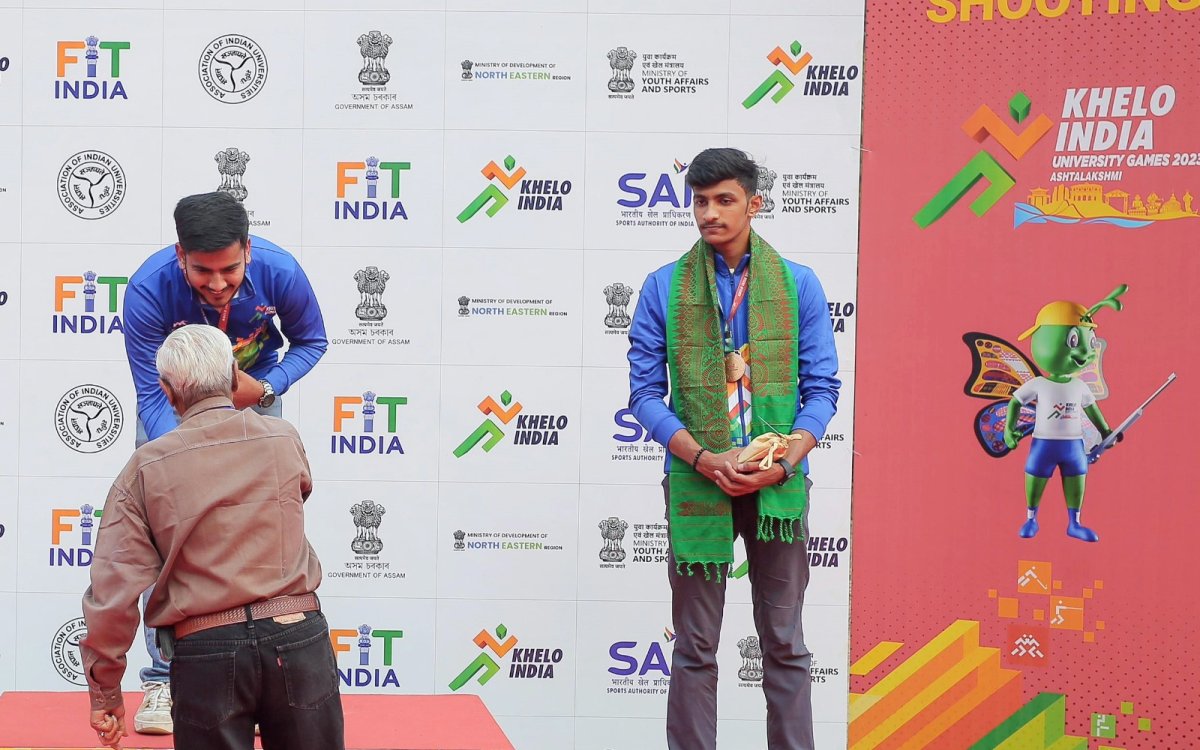 KIUG 2023: Aishwary Pratap Singh Tomar dominates 10m Air Rifle final