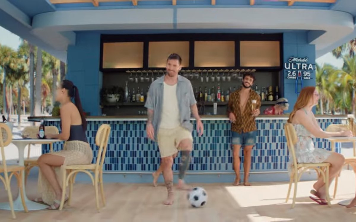 Lionel Messi Teams Up With  Ted Lasso  Star Jason Sudekis For Super Bowl Ad