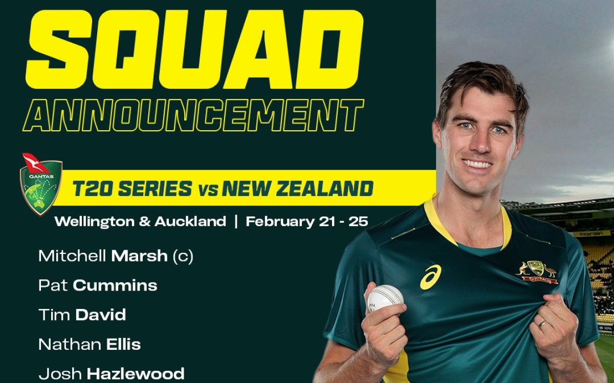 Marsh Captain, Key Players Return As Australia Name Squad For NZ T20Is