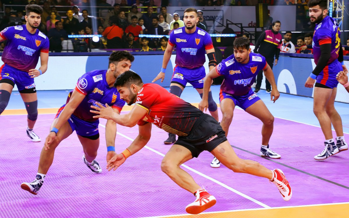 PKL 10: Ashu Malik s Raiding Propels Dabang Delhi To Victory Over Bengaluru Bulls