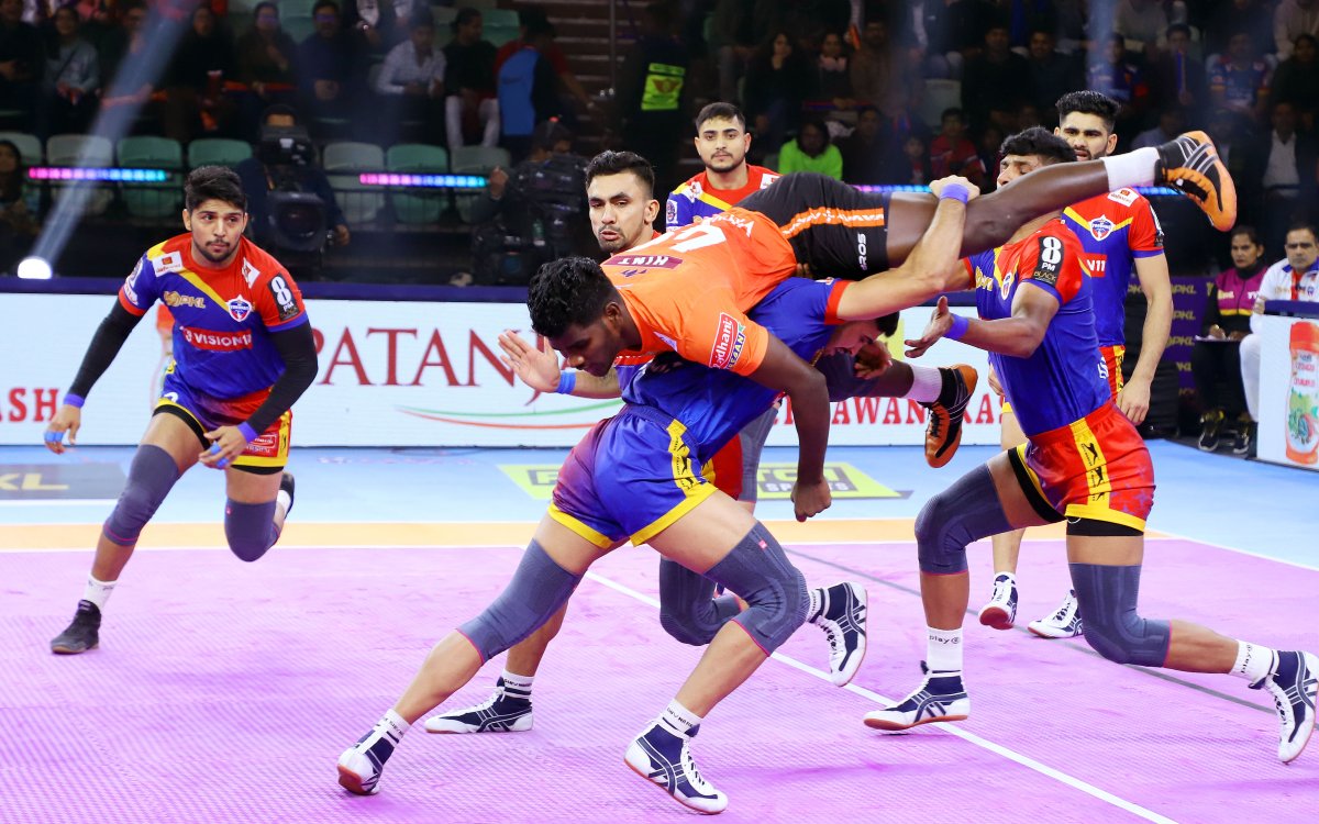 PKL 10: Sumit’s High 5 Earns U.P. Yoddhas An Important Win Over U Mumba