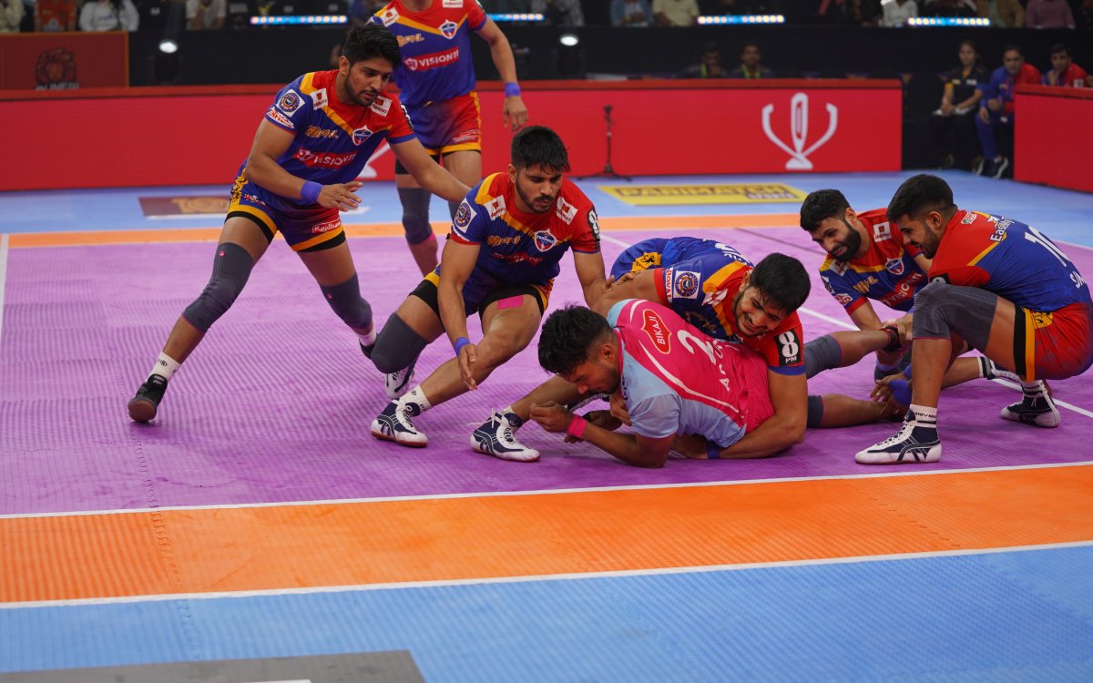 PKL 10: U.P Yoddhas Eye Victory Against Jaipur Pink Panthers In Last Match In Kolkata