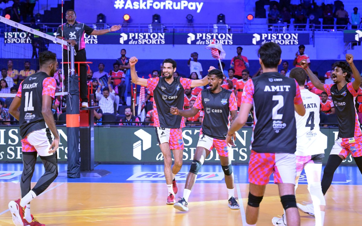 Prime Volleyball League: Mumbai Meteors Hand Calicut Heroes Their First Defeat Of The Season