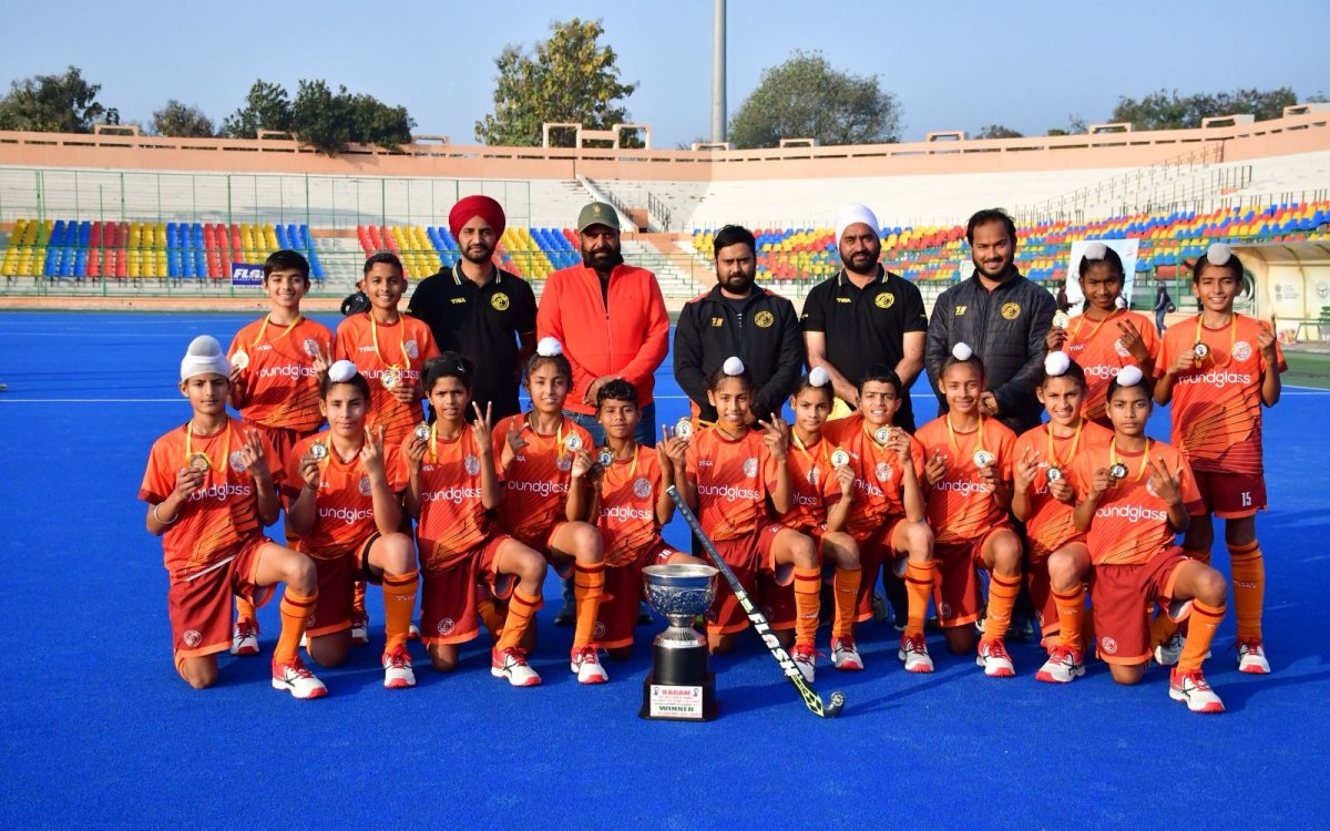 Punjab Hockey Academy crowned champions of the K.D Singh Babu Sub-Junior Hockey Tournament