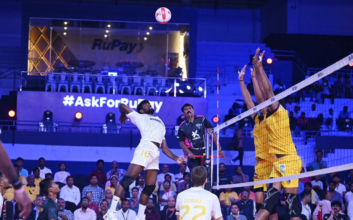 PVL Season 3: Ahmedabad Defenders stun hosts Chennai Blitz, win opening contest in straight sets