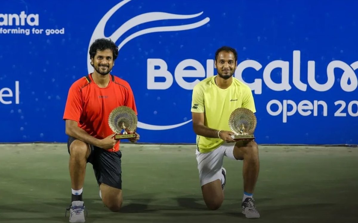 Ramkumar Ramanathan and N Sriram Balaji to play doubles event in Bengaluru Open 2024