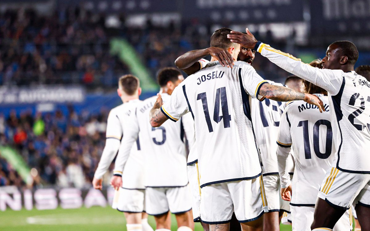 Real Madrid Tame Getafe To Return To Top Of La Liga