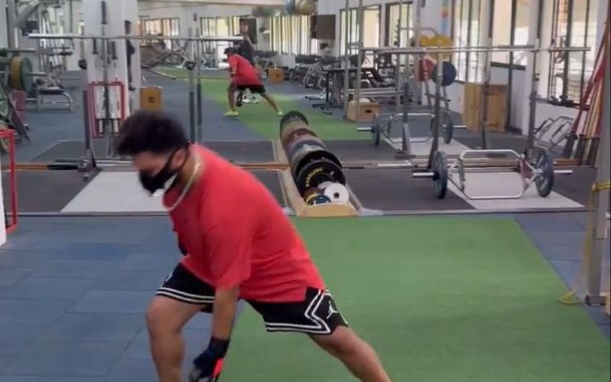 Rishabh Pant sweats it out in the gym ahead of IPL 2024, releases video of training session