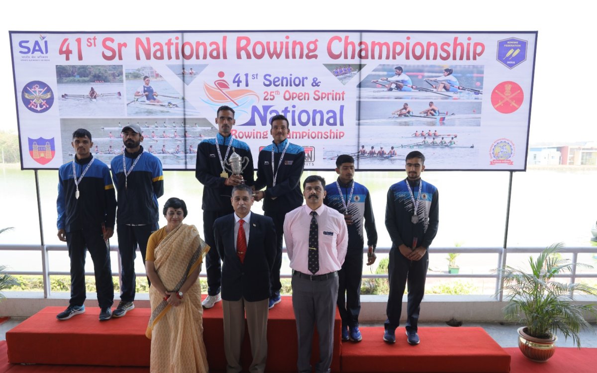 Senior National Rowing: MP Eves Show Dominance; Services Pip Army For Top Spot In Men Section