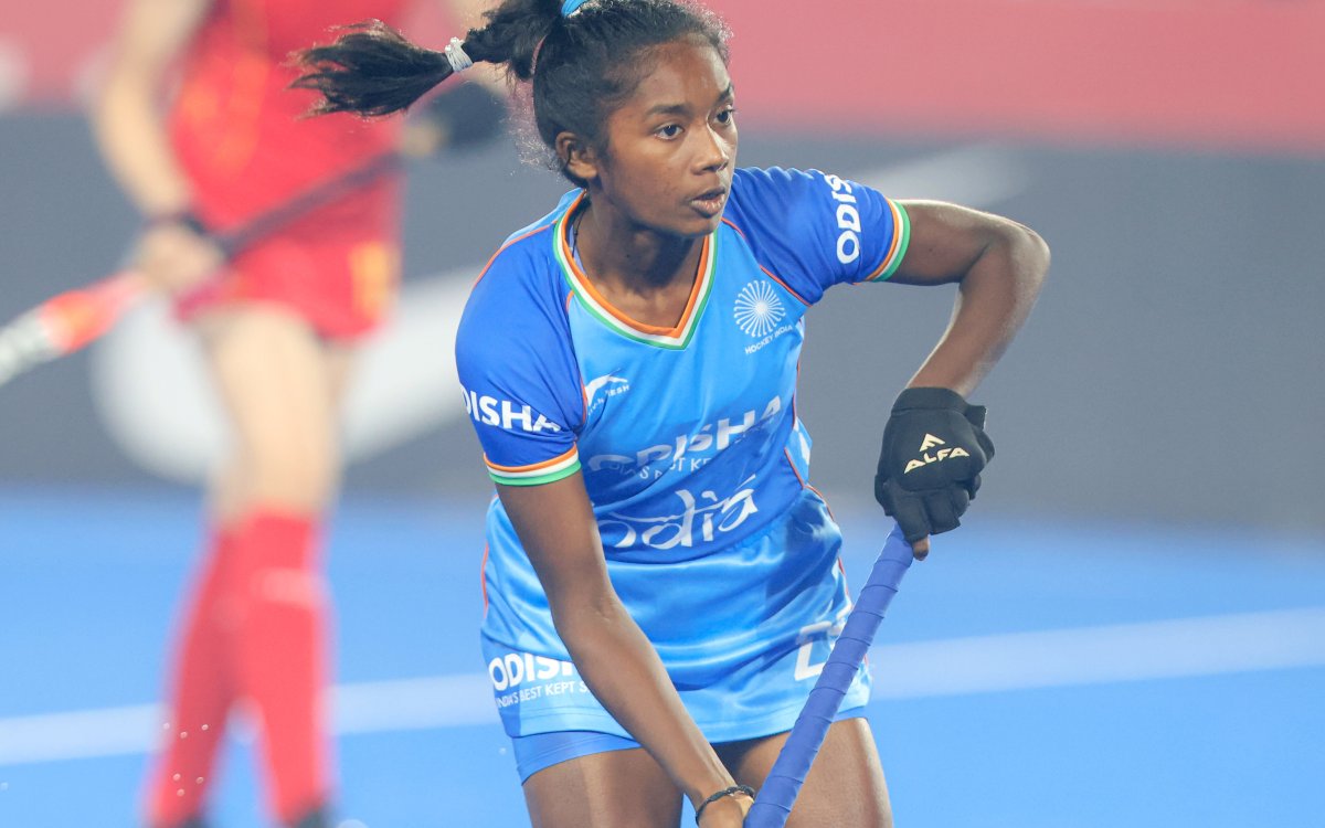 'Seniors words helped me calm my nerves', says Indian women's hockey midfielder Sunelita Toppo