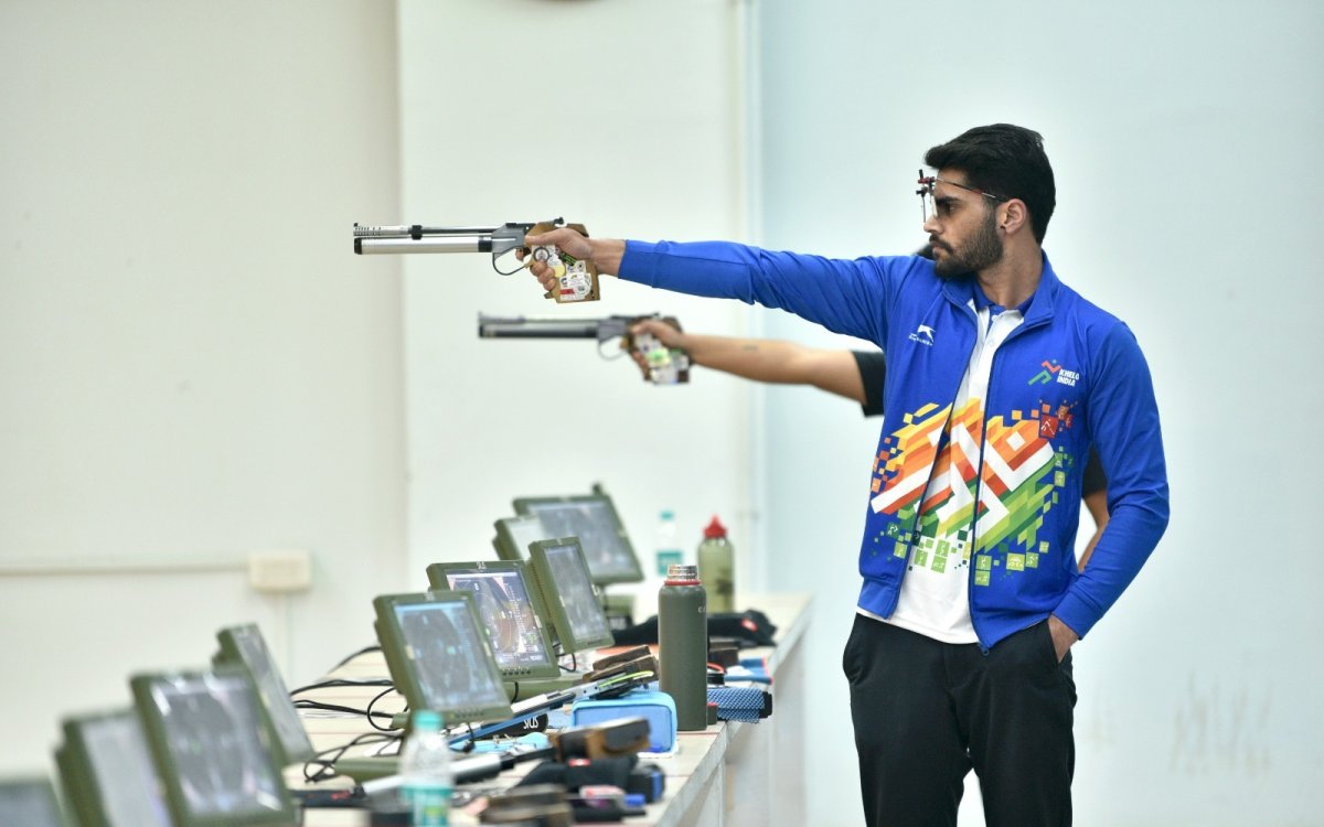 Shooter Arjun Singh Cheema Aims For Paris Berth After Bagging Gold In Khelo India University Games