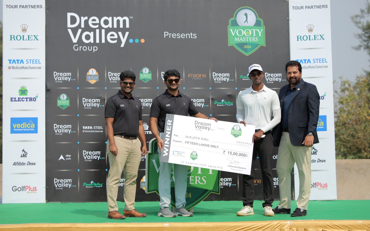 Vooty Masters 2024: Teenager Shaurya Binu Wins Title With Dominant Final Round Display