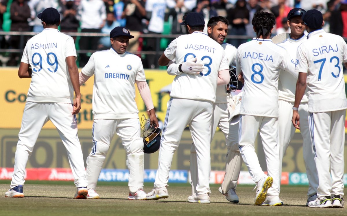 5th Test: Kuldeep, Ashwin, Rohit, Gill Steer India To Massive Win Over England, Claim Series 4-1 (Ld)