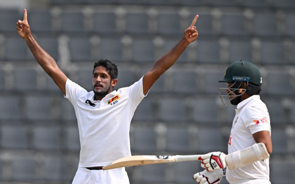 Sri Lanka's Kasun Rajitha Out Of Bangladesh Test With Injury