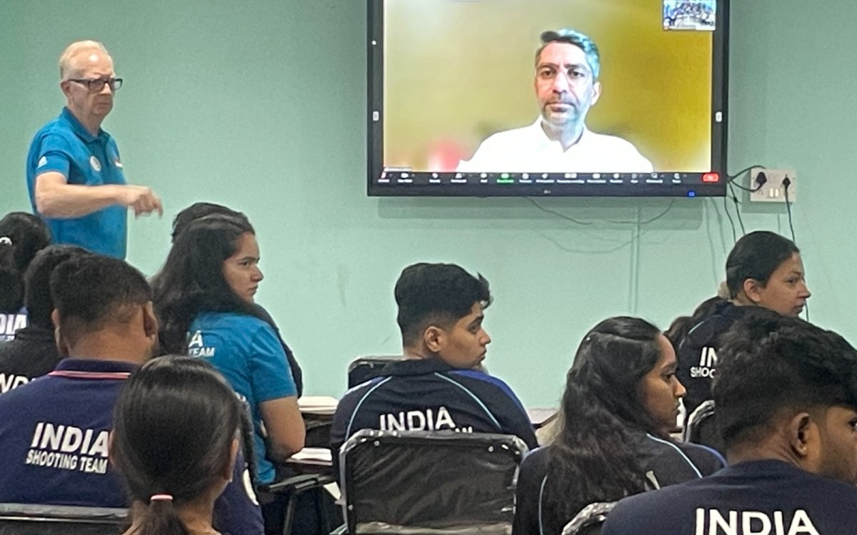 Abhinav Bindra motivates national shooting squad ahead of Paris Olympics home run