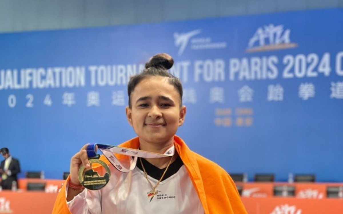 Aruna Tanwar Wins Gold In Women s 47kg In Asian Para-taekwondo Qualifiers, Books Tickets For Paris 2024