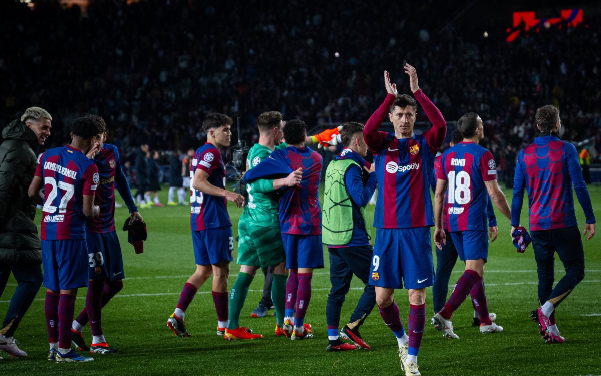 Barca Win Thriller To Book Place In Champions League Quarterfinals