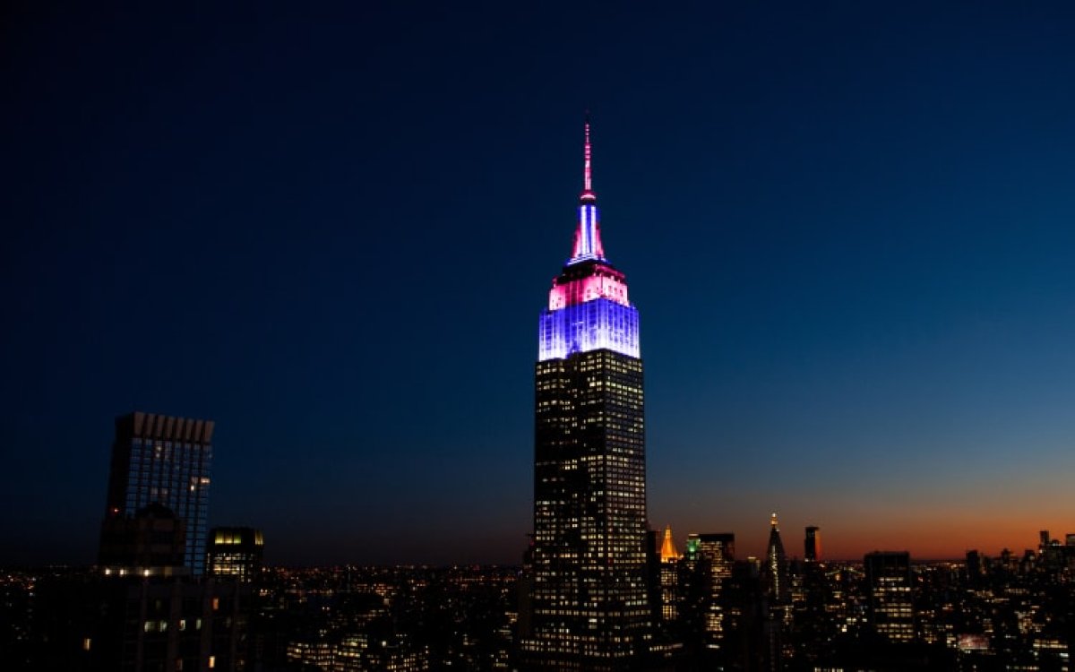 Cricket lights up New York's iconic Empire State Building to launch Trophy Tour for Men's T20 World