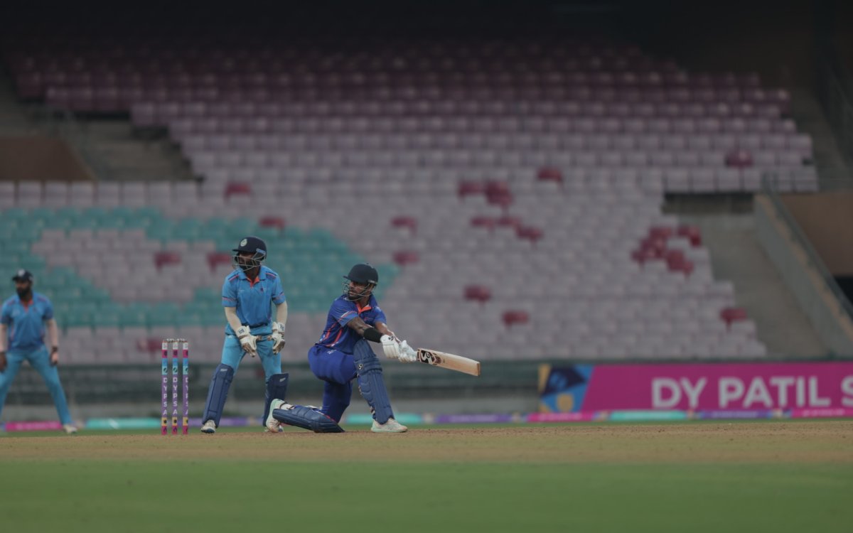 DY Patil T20 Cup 2024: Shikhar Dhawan, Dinesh Karthik star in stunning win over RBI (ld)