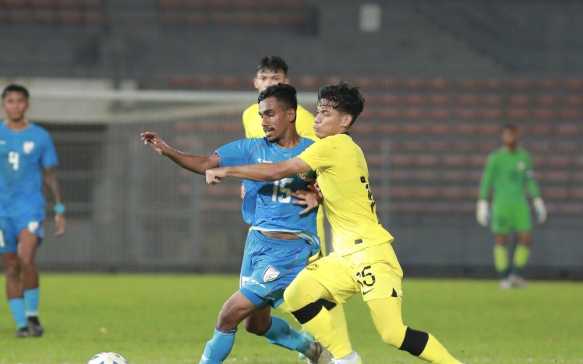 Football: India U23 Fall Short 1-2 To Malaysia In Friendly