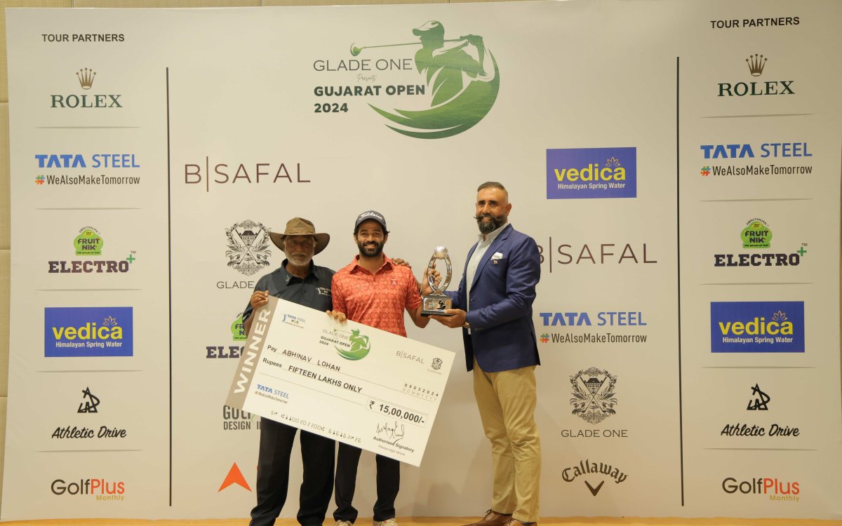 Gujarat Open Golf C ship: Abhinav Lohan Fires Ace On His Way To Title Triumph