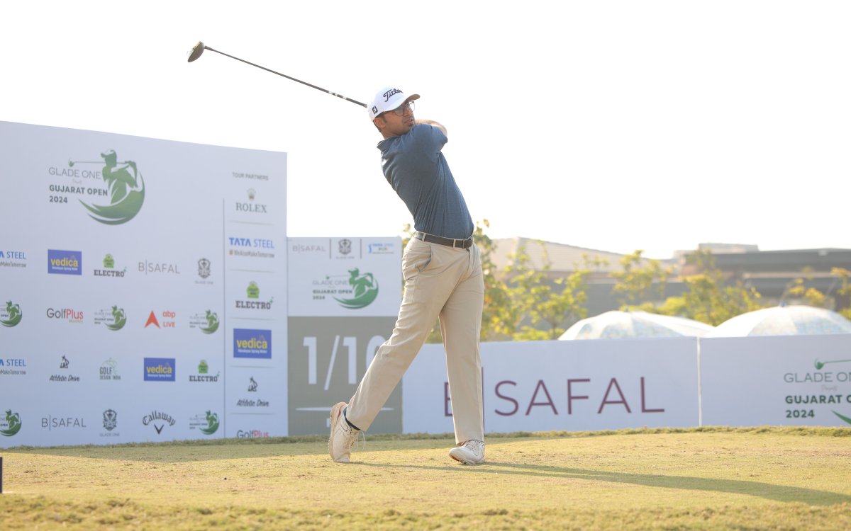 Gujarat Open: Saartha And Varun Accompanied By Mani And Angad In Joint First Round Lead