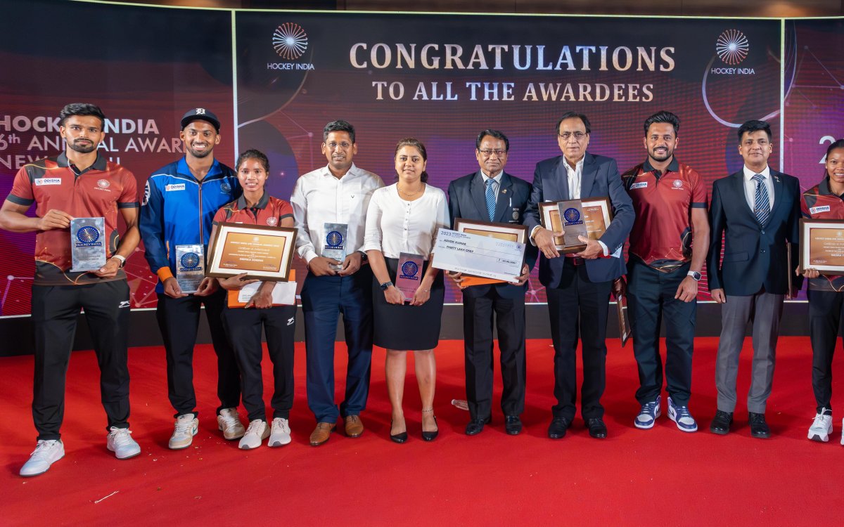 Hardik And Salima Win Player Of The Year Honours At Hockey India Annual Awards