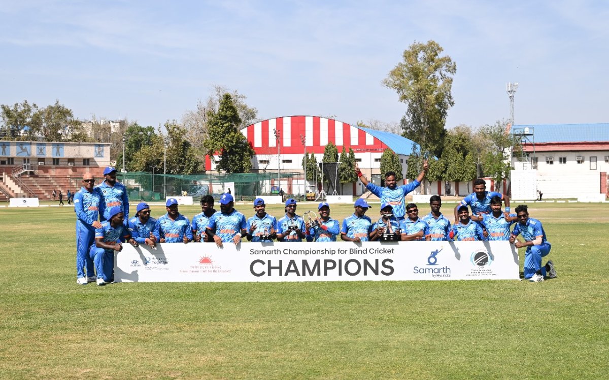 India Beat Sri Lanka By 90 Runs, Win Samarth Championship For Blind Cricket 5-0