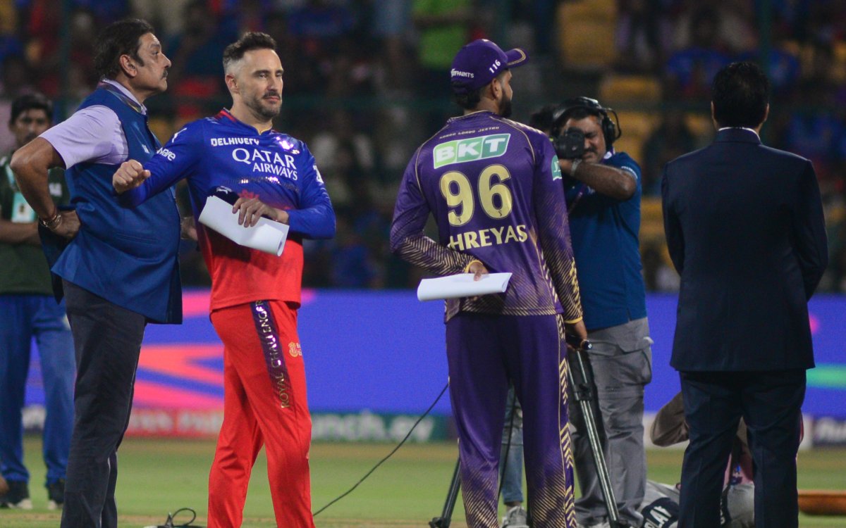 IPL 2024: Anukul Roy Comes In As Kolkata Knight Riders Win Toss, Elect To Bowl Against Royal Challengers Bengaluru