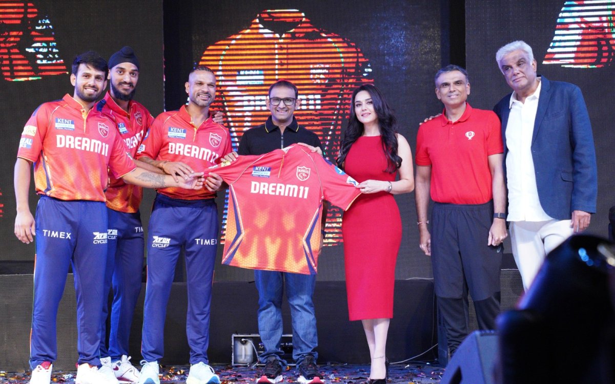 IPL 2024: Punjab Kings unveil new matchday jersey at a grand event