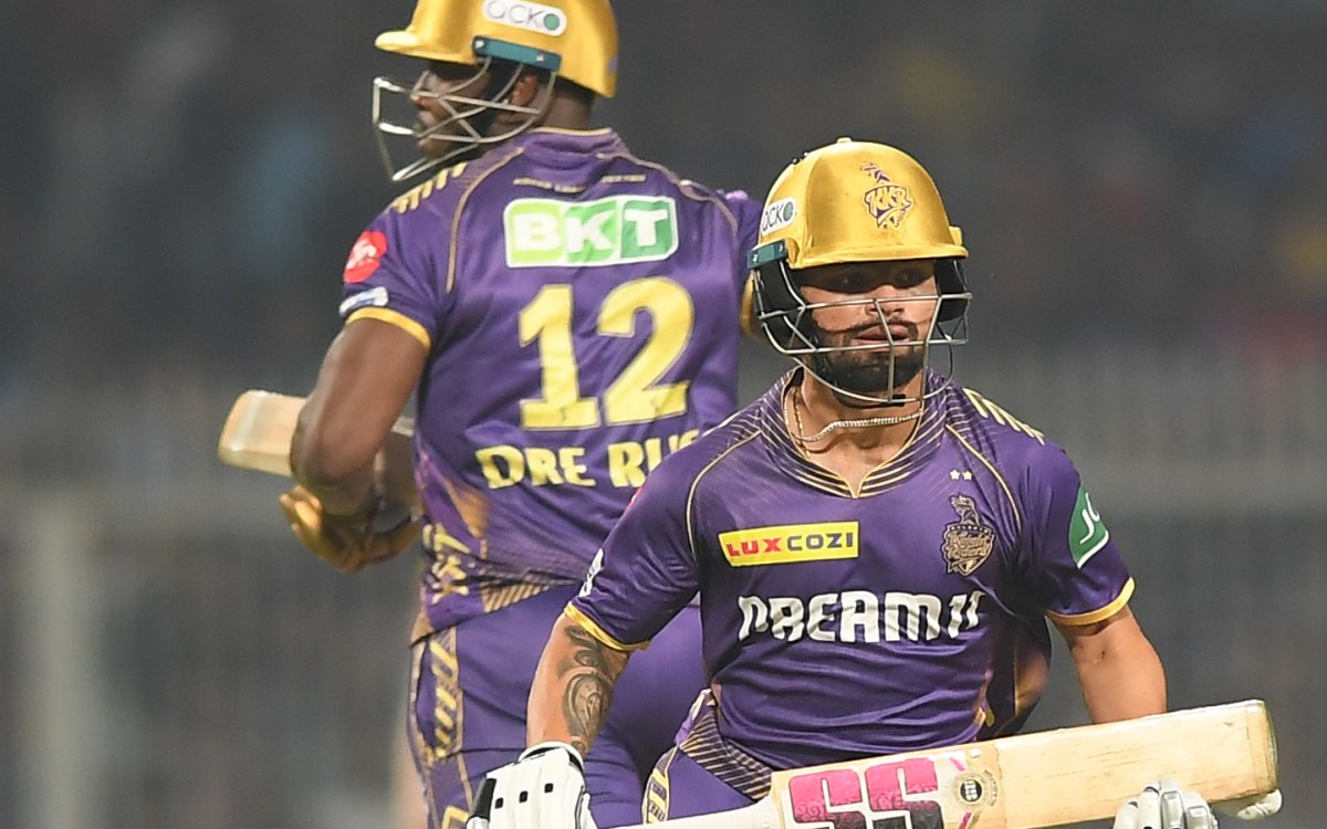 IPL 2024: Russell's blazing 64*, Salt's 54 help KKR post 208/7 after early stumble