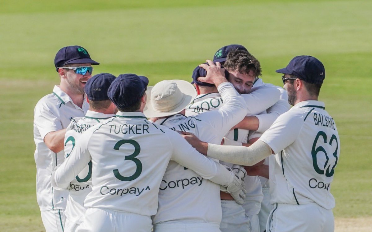 Ireland Go Past Team India With Maiden Test Victory Over Afghans