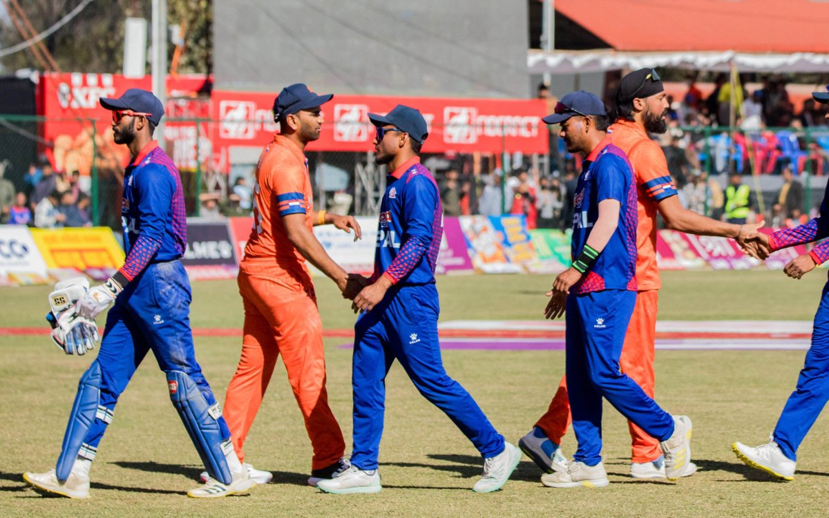 Netherlands Beat Nepal By Four Wickets In Tri-nation Series Final