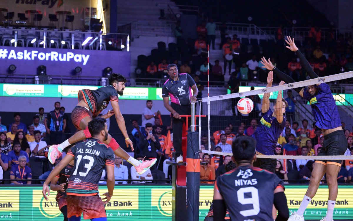 PVL Season 3: Bengaluru Torpedoes Beat Hyderabad Black Hawks To Boost Super 5s Prospects