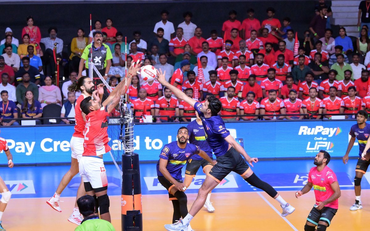 PVL Season 3: Calicut Heroes Beat Bengaluru Torpedoes In Thrilling Super 5s Contest