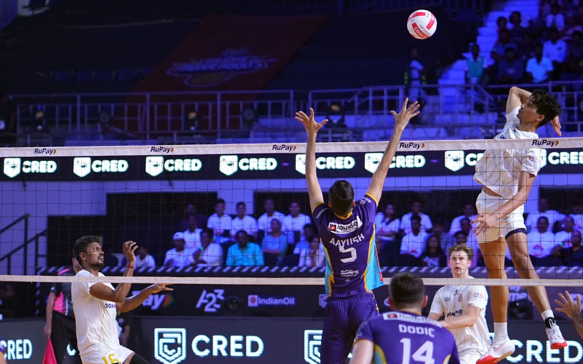 PVL Season 3: Delhi Toofans beat Ahmedabad Defenders in Eliminator, to play Calicut Heroes in final