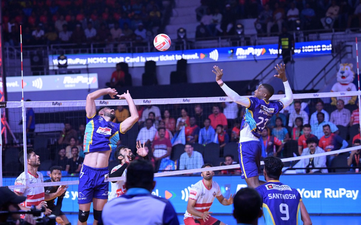 PVL Season 3: Delhi Toofans push for Super 5s spot with dominant win over Kolkata Thunderbolts